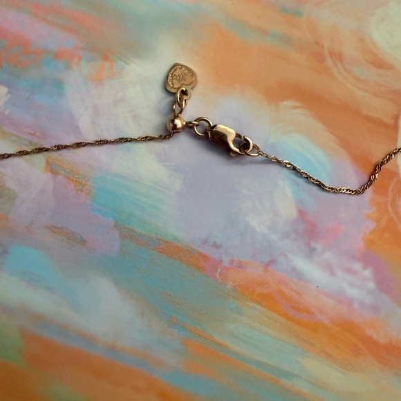 Shane Co. solid gold Rose Gold Floral Locket Necklace - Picture 11 of 13